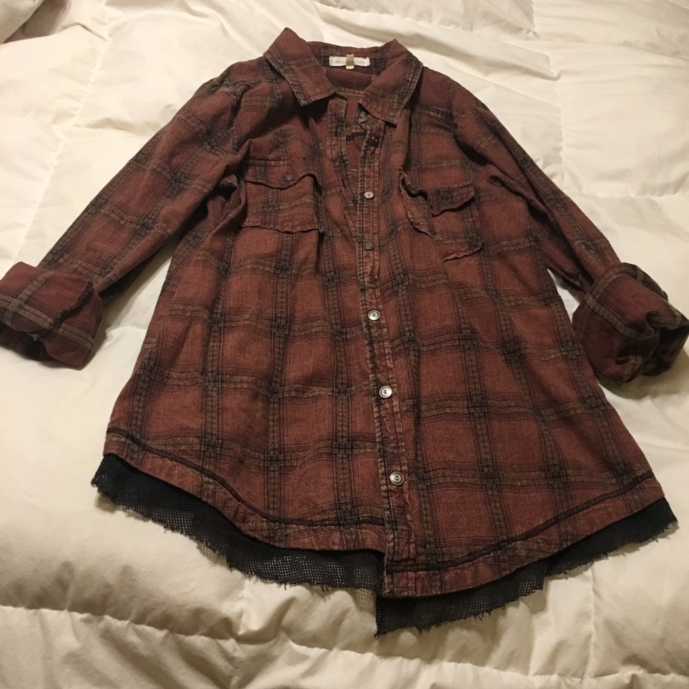 Gilded intent plaid